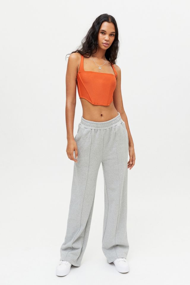 NIA Wide Leg Sweatpant | Urban Outfitters Canada