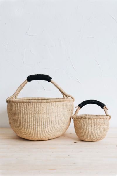 Connected Goods June Bolga Basket | Urban Outfitters