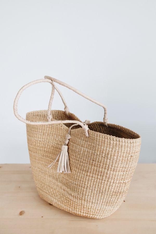 Slide View: 2: Roan Iris James Tote Basket