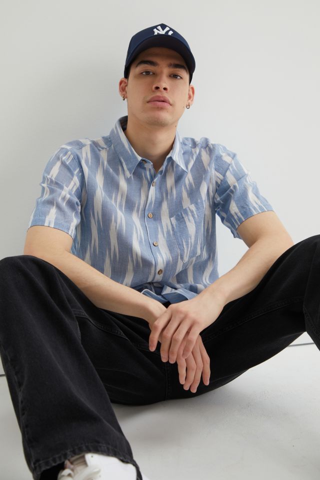 One World Brothers Drifting Sky Button-Down Shirt | Urban Outfitters Canada