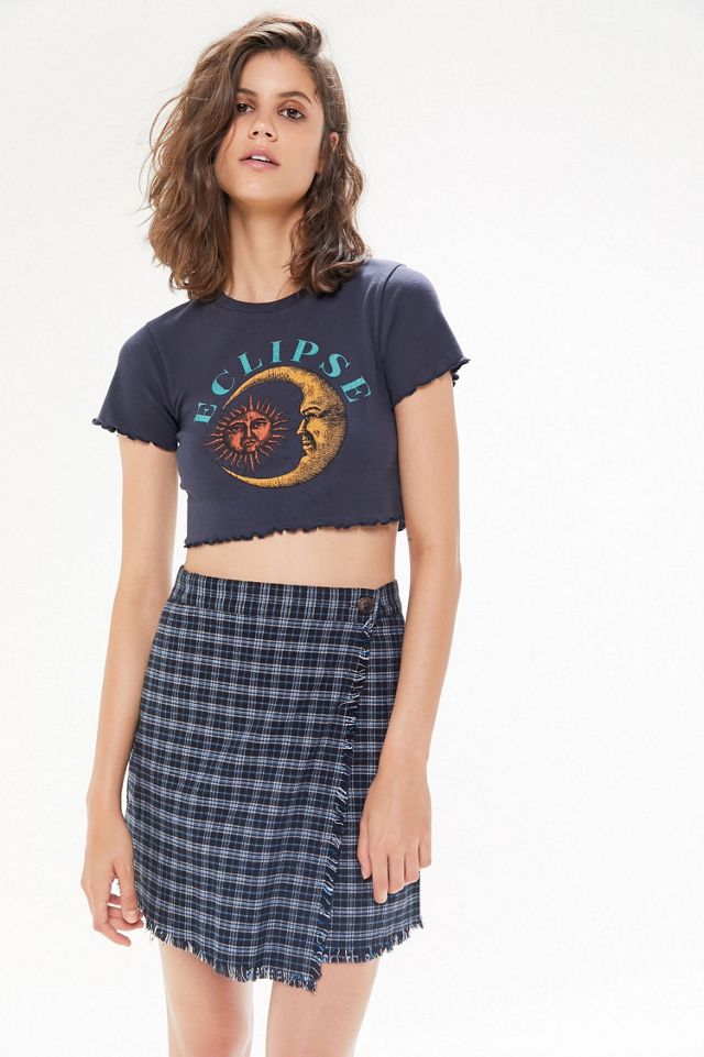 UO Brian Wrap Mini Skirt | Urban Outfitters