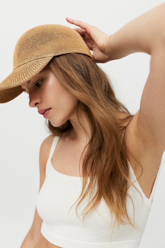 Paula Straw Baseball Hat Urban Outfitters