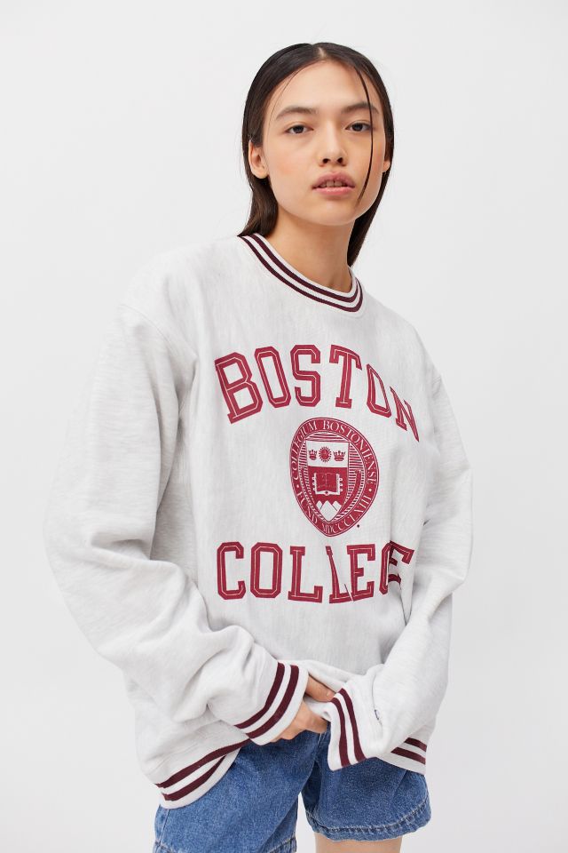 Champion UO Exclusive Boston College Crew Neck Sweatshirt | Urban ...
