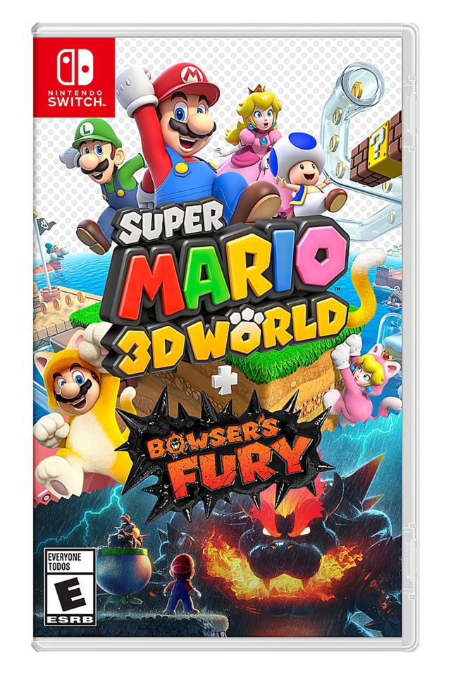 Nintendo Switch Super Mario 3D World And Bowser’s Fury Video Game ...