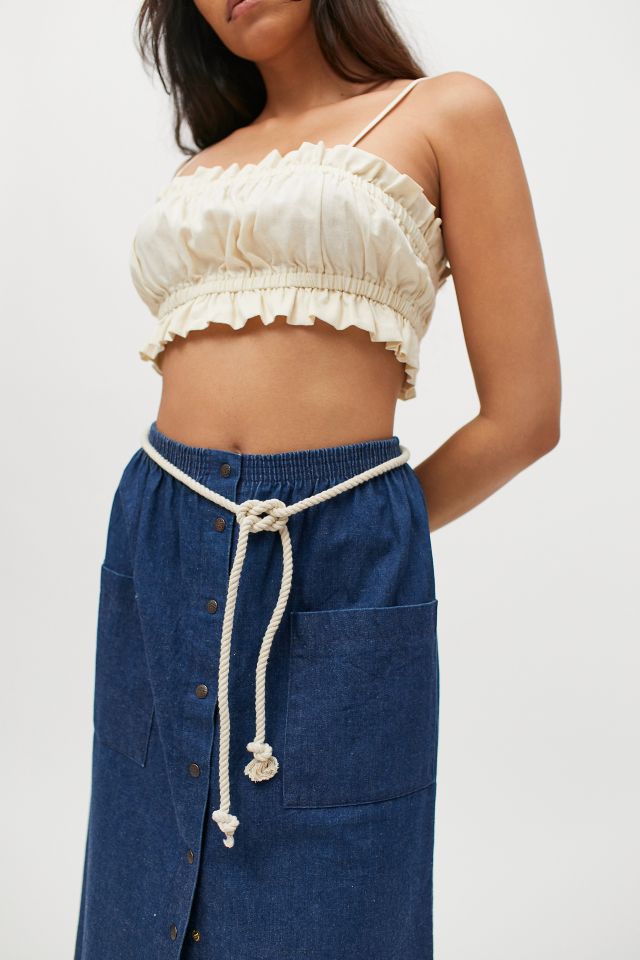 Vintage Rope Belt Urban Outfitters