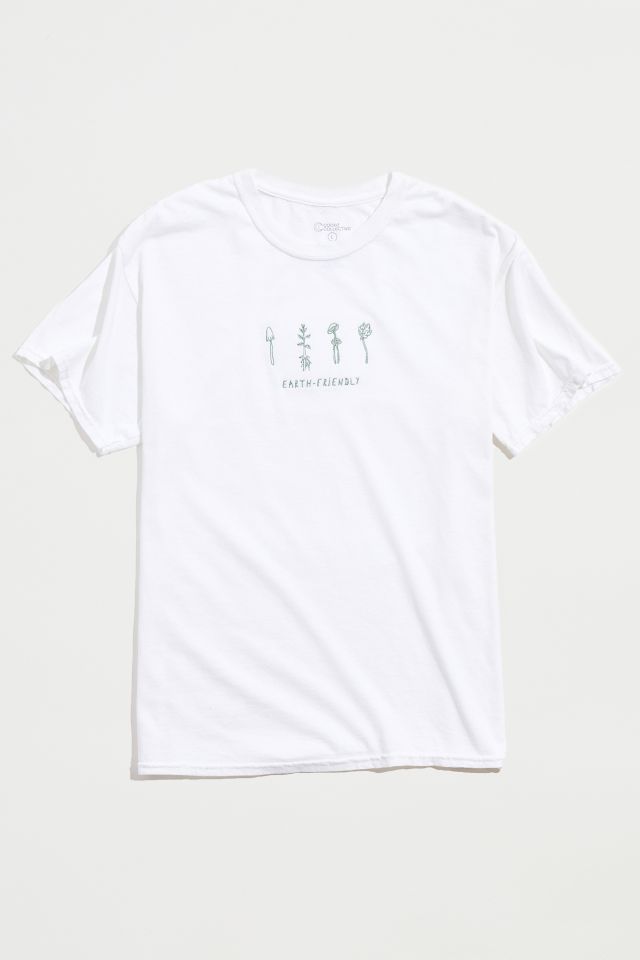 Earth Friendly Embroidered Tee | Urban Outfitters