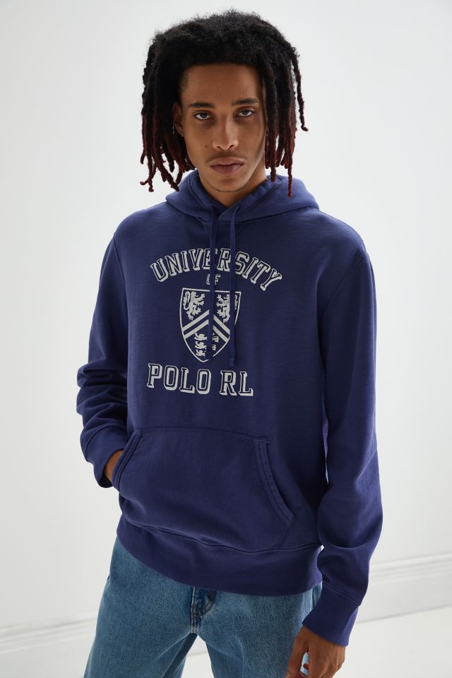 Polo Ralph Lauren University Hoodie Sweatshirt | Urban Outfitters