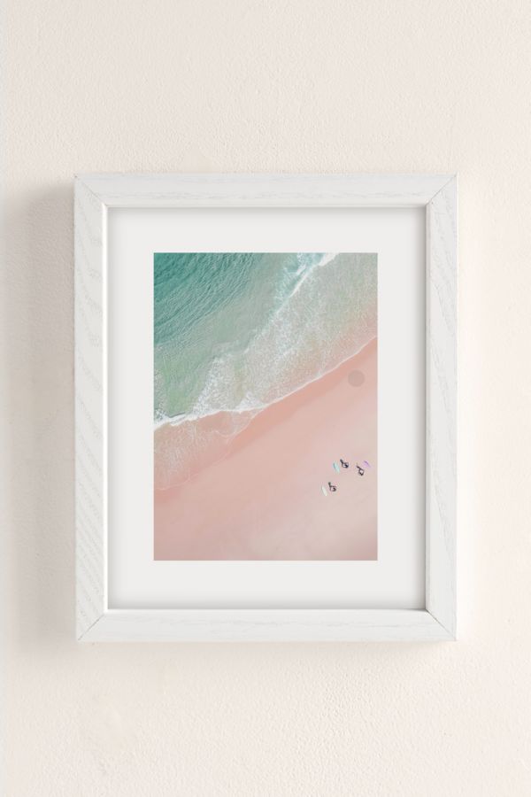 Slide View: 2: Ingrid Beddoes Surf Yoga Art Print