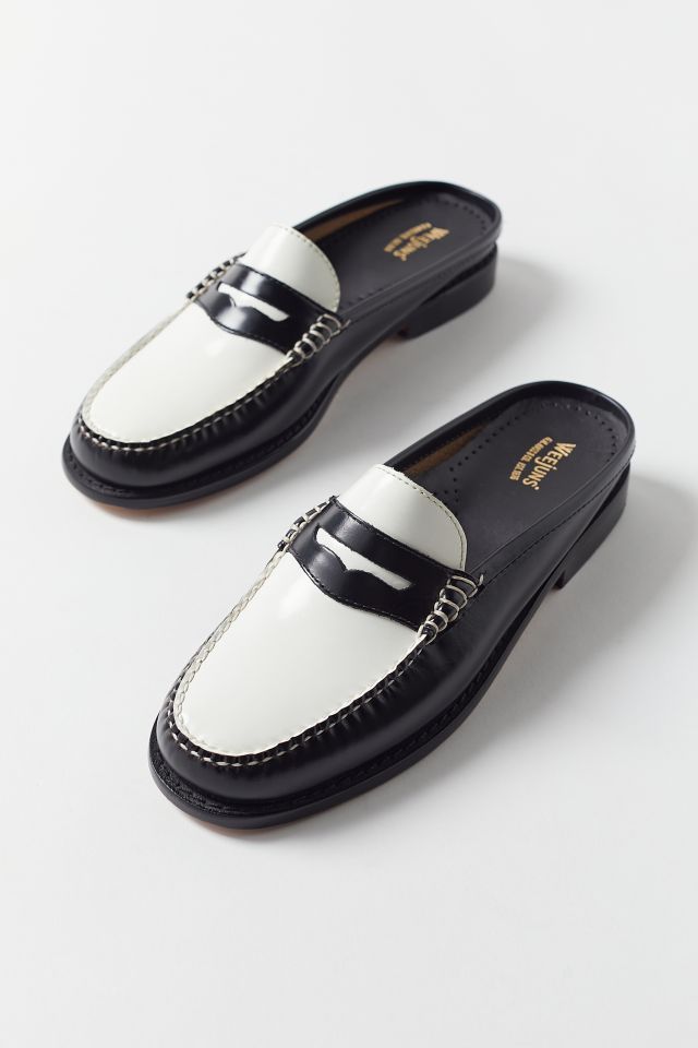 bass weejun mules