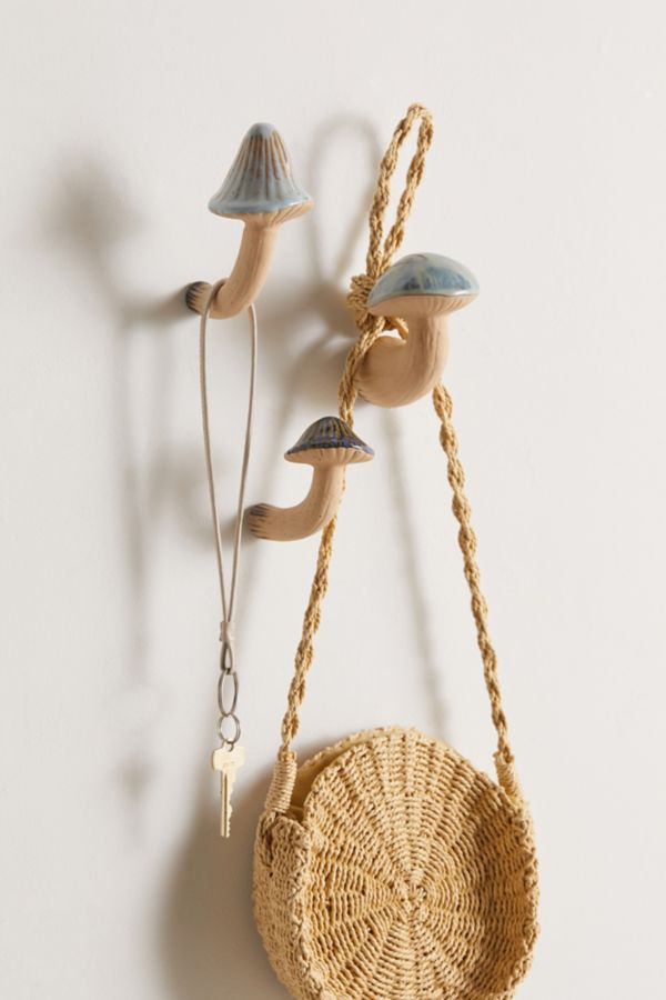 Slide View: 1: Mushroom Wall Hook