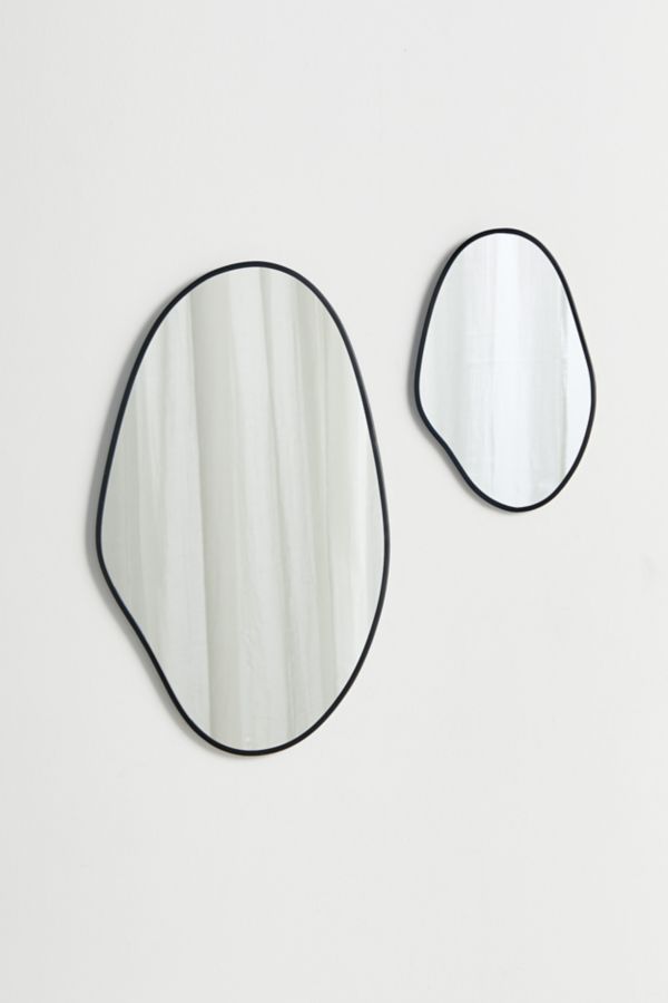 Slide View: 4: Aria Blob 23" Wall Mirror