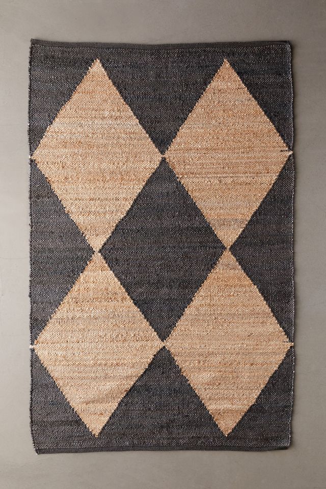 Cordelia Woven Jute Rug Urban Outfitters
