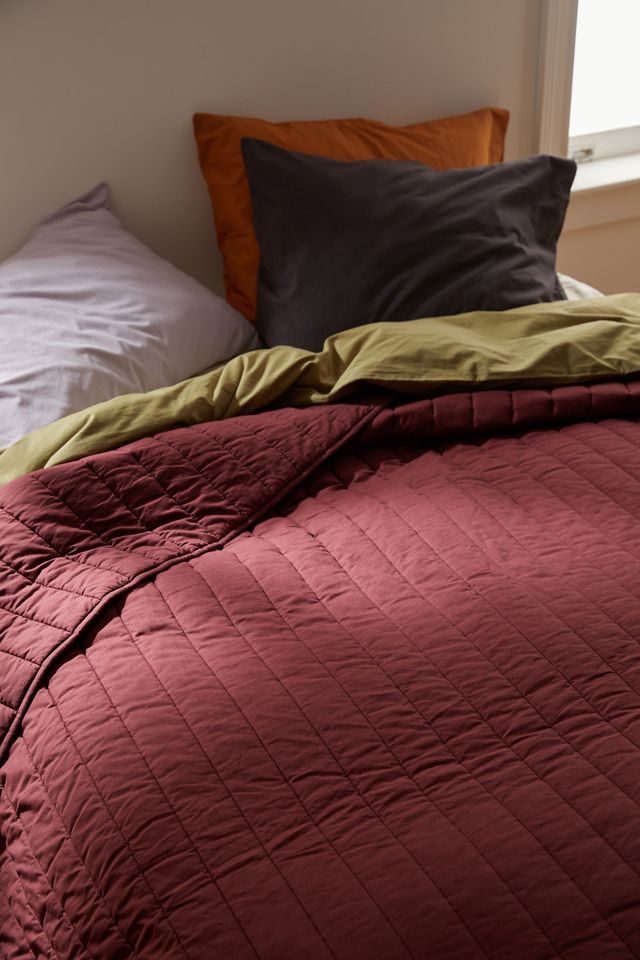 Urban Renewal Recycled Cotton Percale Quilt Urban Outfitters