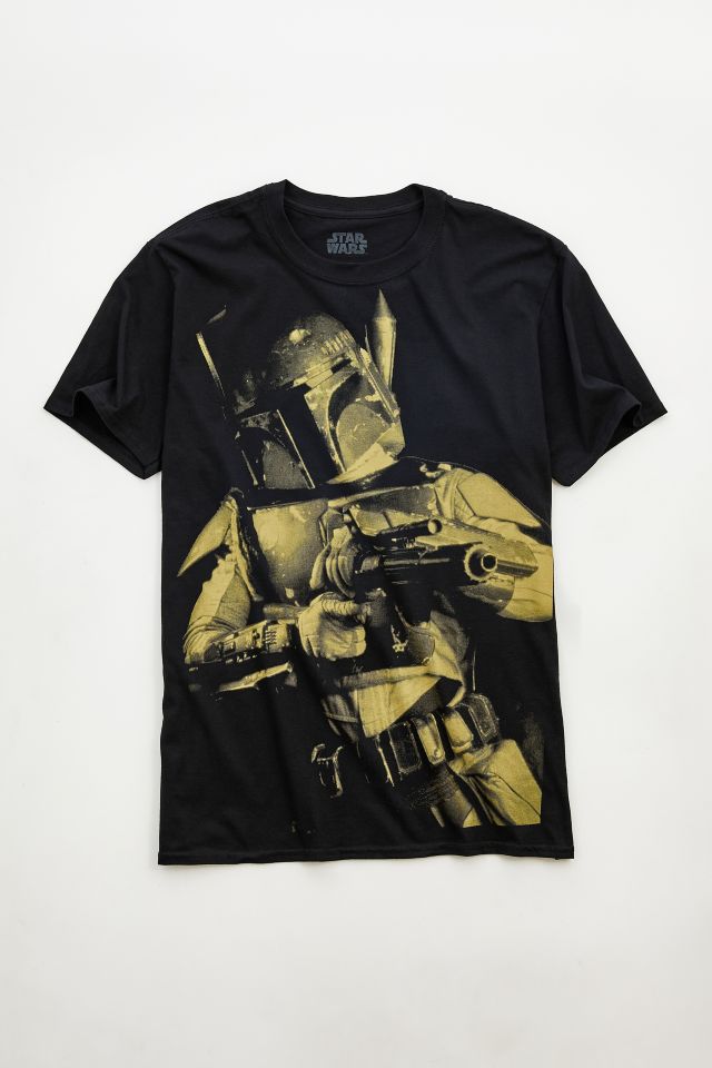 Star Wars Boba Fett Jumbo Print Tee Urban Outfitters 4053