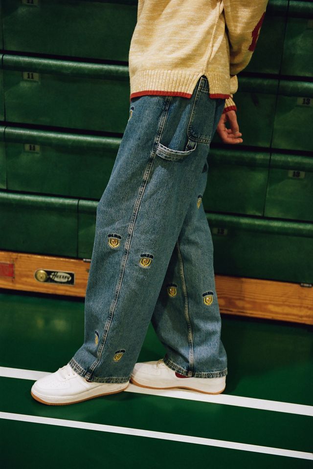 BDG Big Jack Relaxed Fit Jean – Embroidered Crest | Urban Outfitters