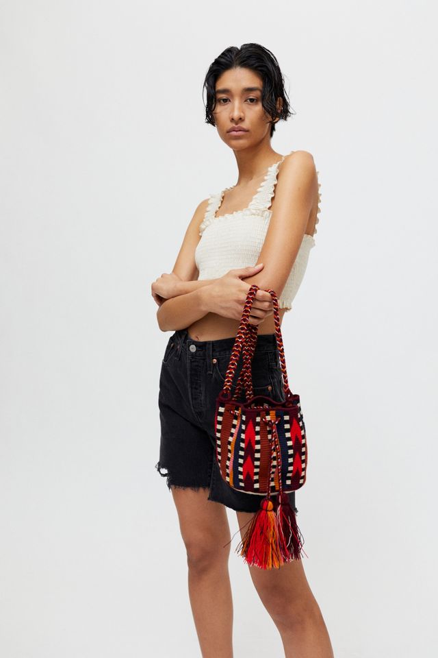 Guanabana Amazonas Medium Crossbody Bucket Bag Urban Outfitters