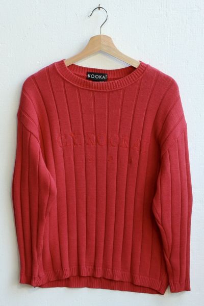 Vintage Ribbed Cotton Sweater Made in France | Urban Outfitters