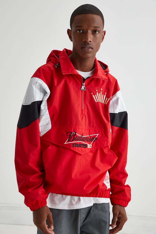 Starter X Budweiser Breakaway Jacket Urban Outfitters