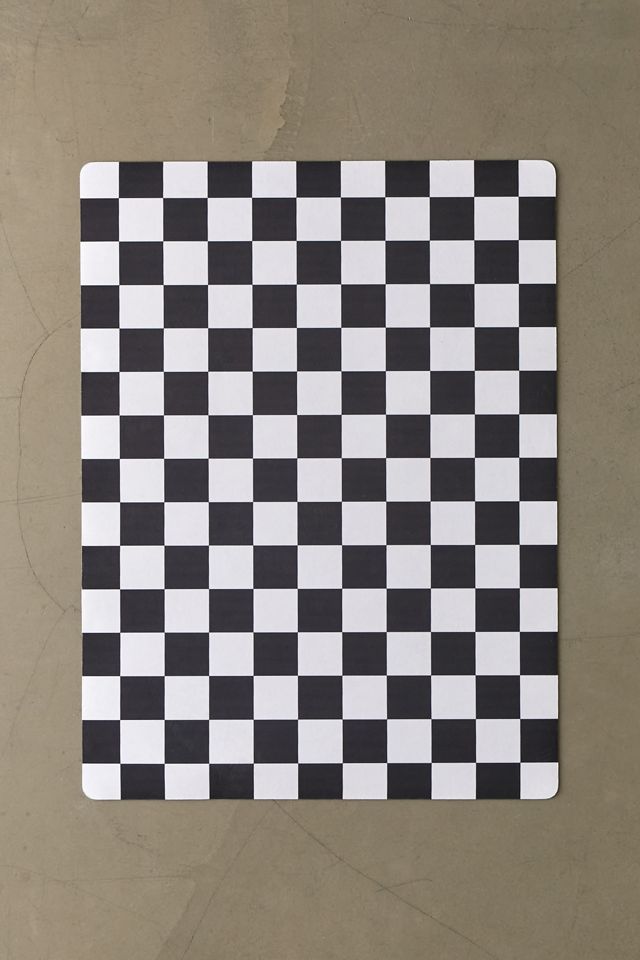 Checkerboard Desk Mat Urban Outfitters