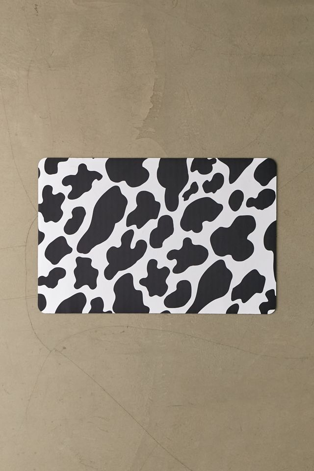 Cow Print Kitchen Mat Urban Outfitters