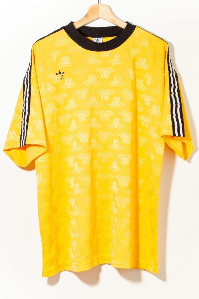 Vintage '90s adidas Yellow & Black Soccer Jersey Vintage '90s adidas Yellow & Black Soccer Jersey