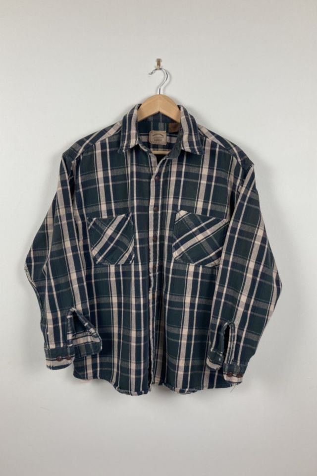Vintage Distressed Button-Down Shirt | Urban Outfitters