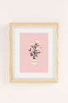 Thumbnail View 2: Charly Clements Bumble Bee Flowers Pink Art Print