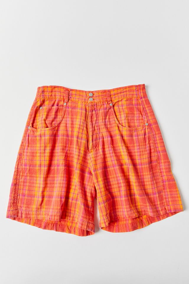 Vintage Plaid Short | Urban Outfitters