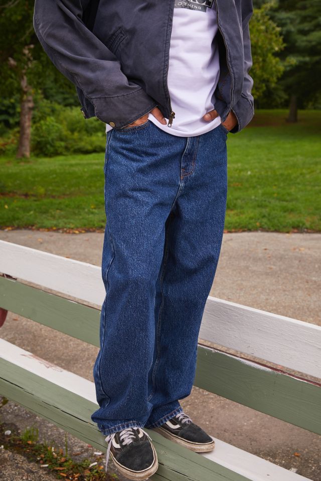bdg big jack shredded relaxed fit jean