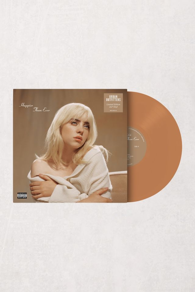 Billie Eilish Happier Than Ever Limited 2xlp Urban Outfitters