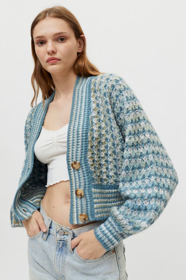 UO Nora Cropped Cardigan | Urban Outfitters Canada