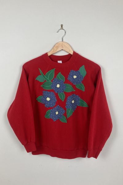 Vintage Flower Crewneck | Urban Outfitters