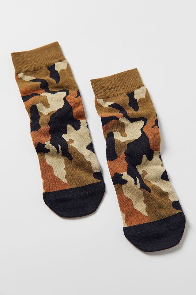 Tailored Union Camo Ankle Sock Urban Outfitters