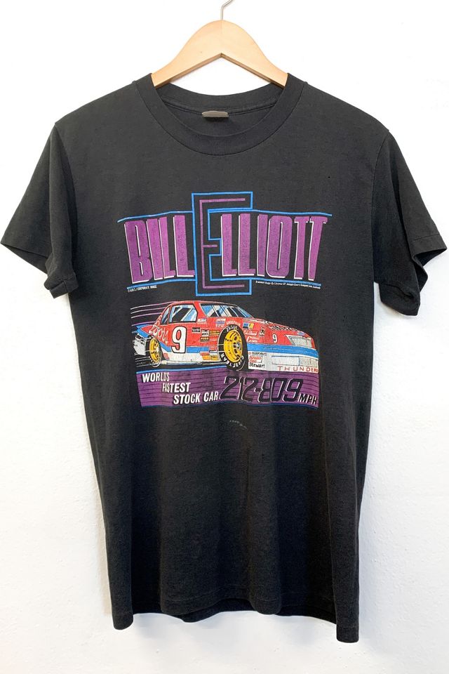 Vintage Well-Worn Bill Elliott Tee Shirt | Urban Outfitters