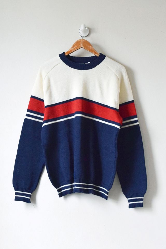Vintage 90s Striped Sweater Urban Outfitters