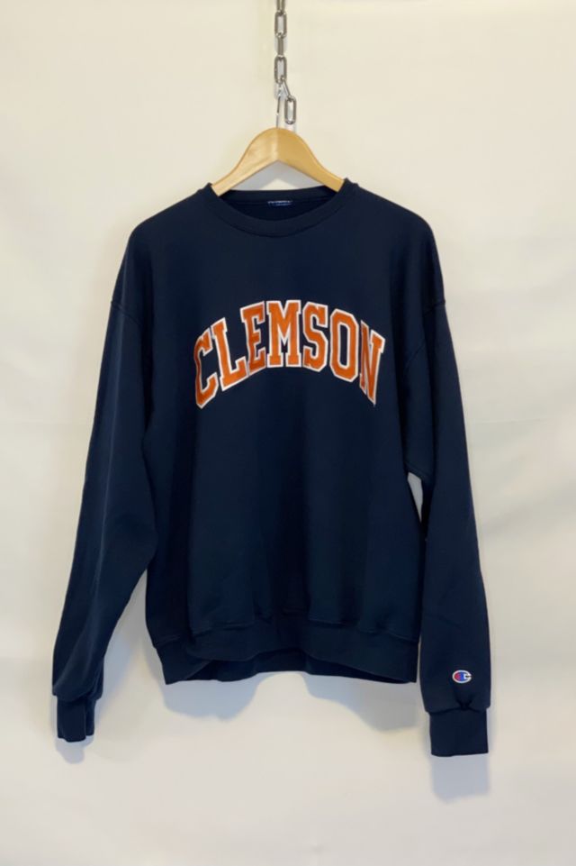 Vintage Clemson Champion Crewneck | Urban Outfitters