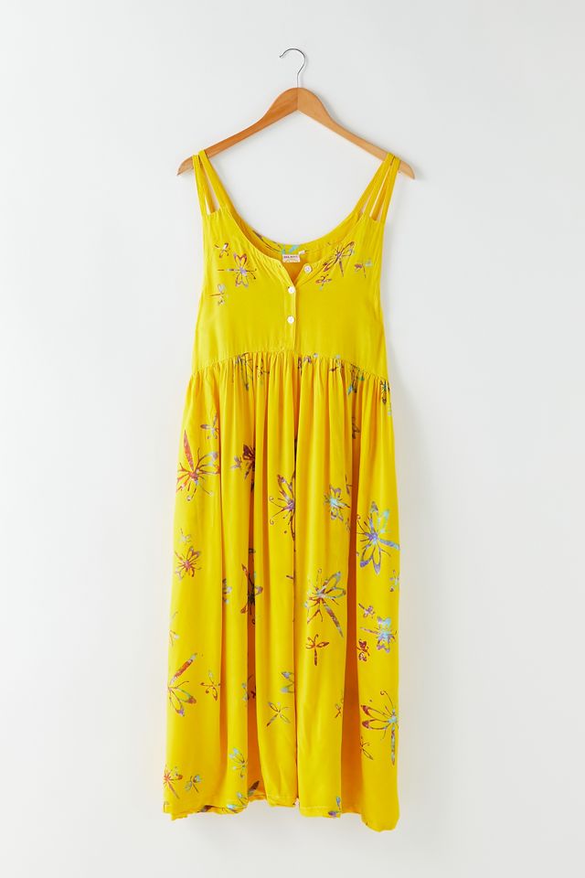Vintage Dragonfly Print Dress | Urban Outfitters