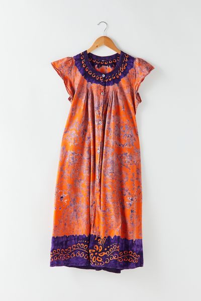 Vintage Printed Frock Dress | Urban Outfitters