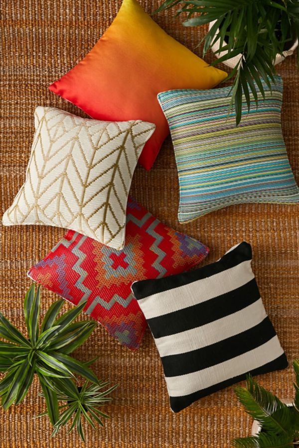 Slide View: 4: Fab Habitat Sunset Indoor/Outdoor Throw Pillow