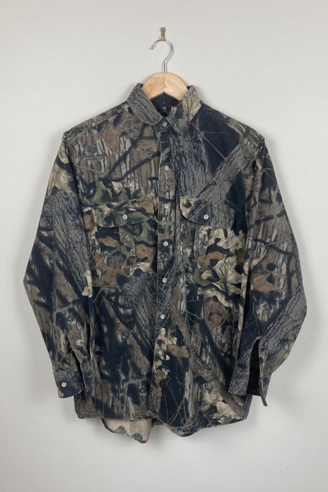 Vintage Camo Button-Down Shirt | Urban Outfitters