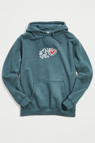 Keith Haring Puff Icons Hoodie Sweatshirt | Urban Outfitters Canada