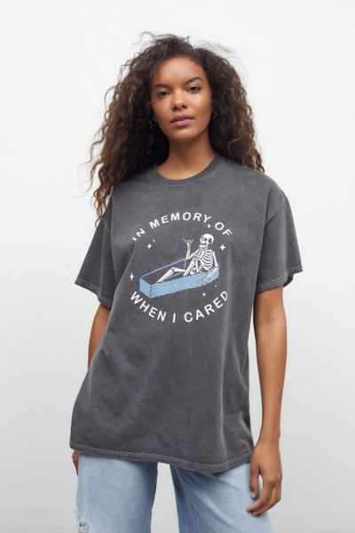 In Memory Of When I Cared T-Shirt Dress | Urban Outfitters