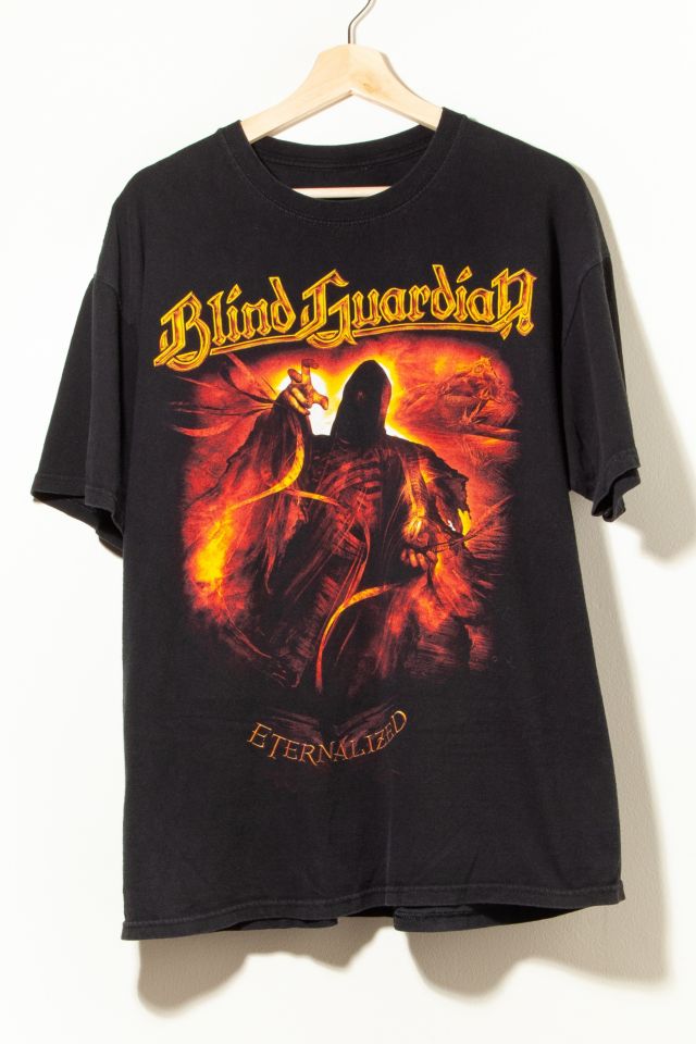Blind Guardian Graphic Band Tour T-Shirt Two Sided Print | Urban Outfitters