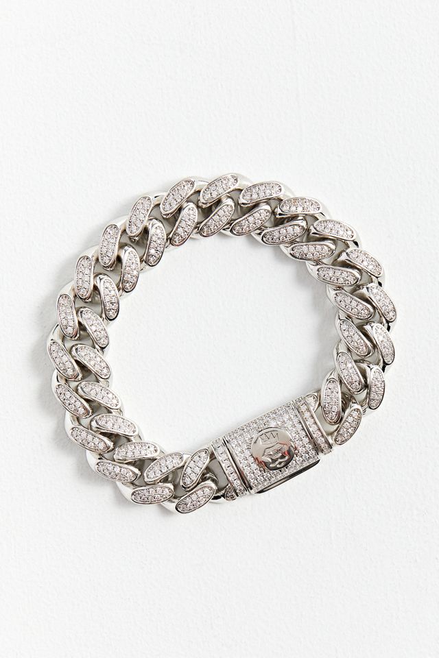 King Ice 15MM Miami Cuban Link Bracelet | Urban Outfitters Canada