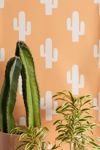 Thumbnail View 1: Lyman Creative Co. Orange Cactus Removable Wallpaper