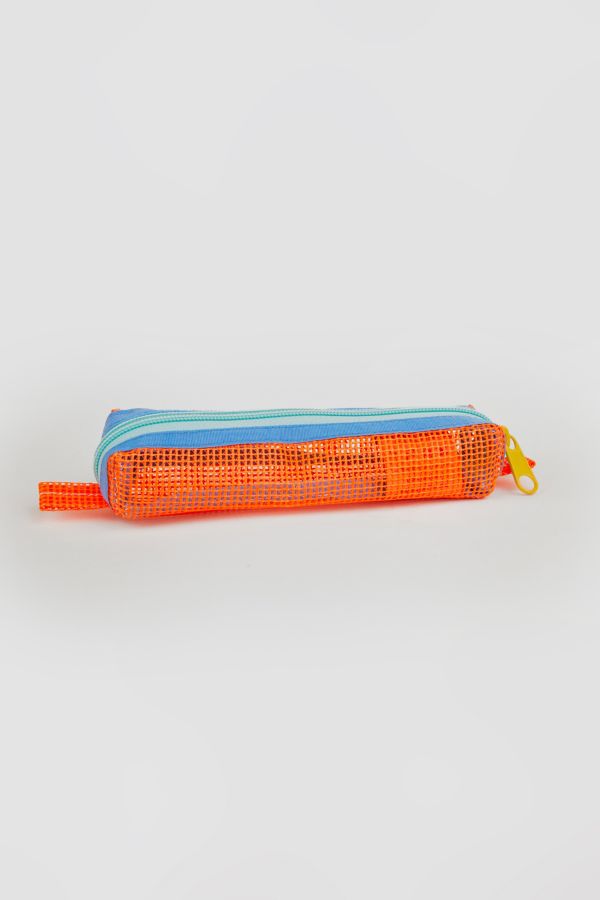 Slide View: 4: Mokuyobi  Mesh Pencil Zip Pouch