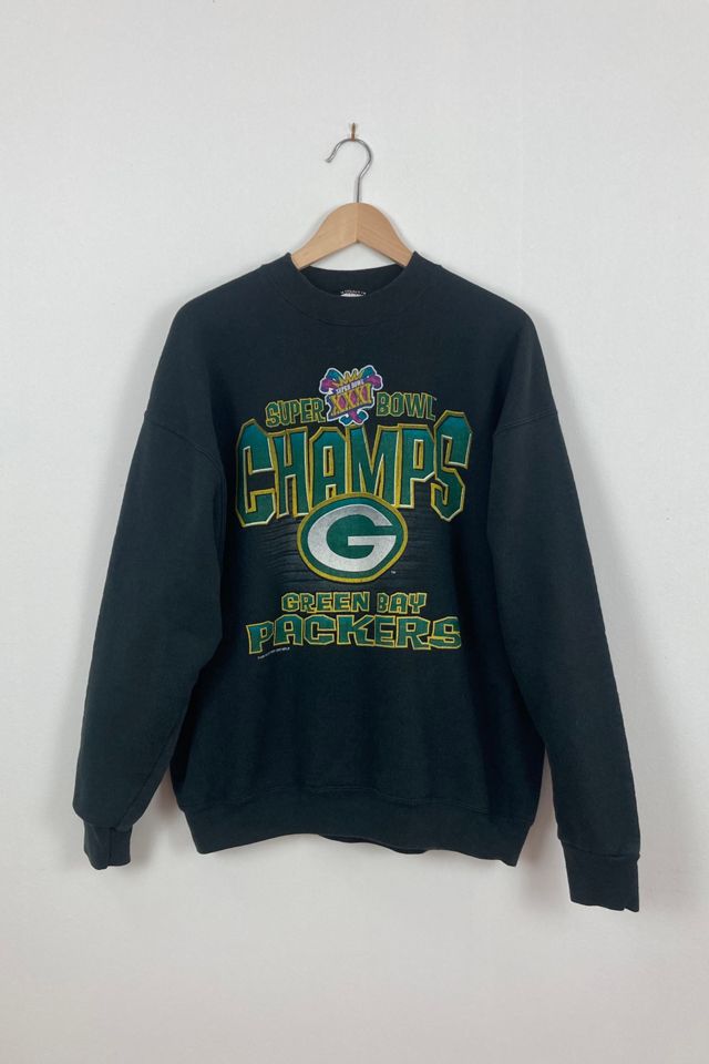 Vintage Green Bay Packers Super Bowl Champs Crewneck | Urban Outfitters