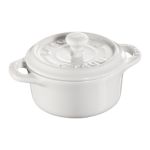 Thumbnail View 5: Staub Ceramic 3-pc Mini Round Cocotte Set