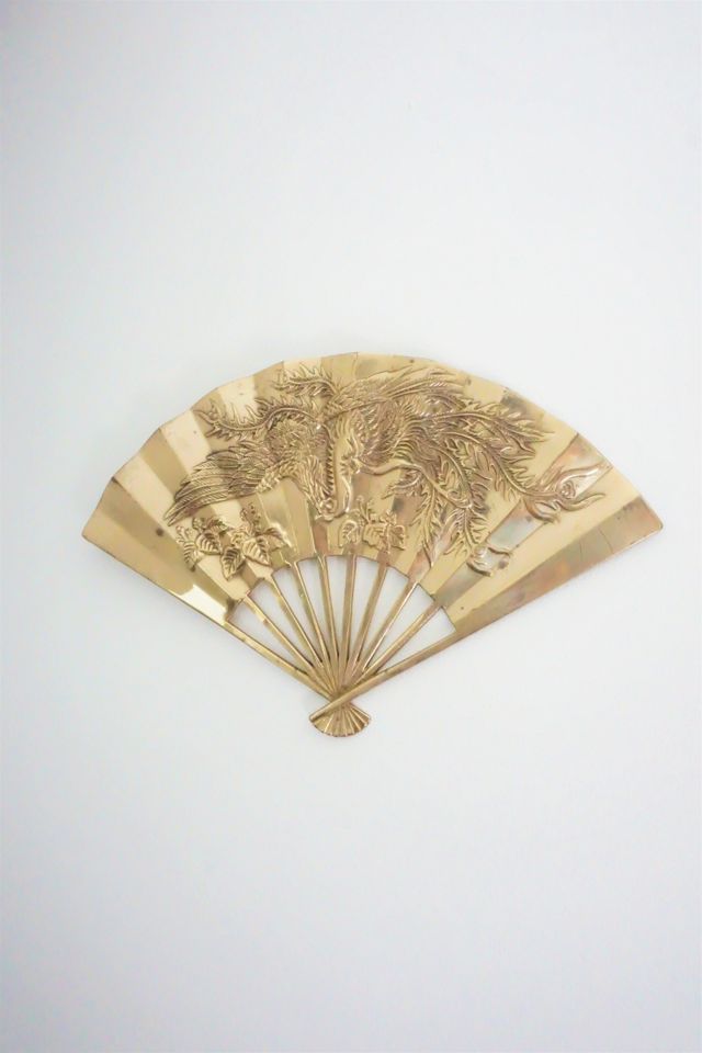 Vintage Brass Fan Wall Décor Urban Outfitters