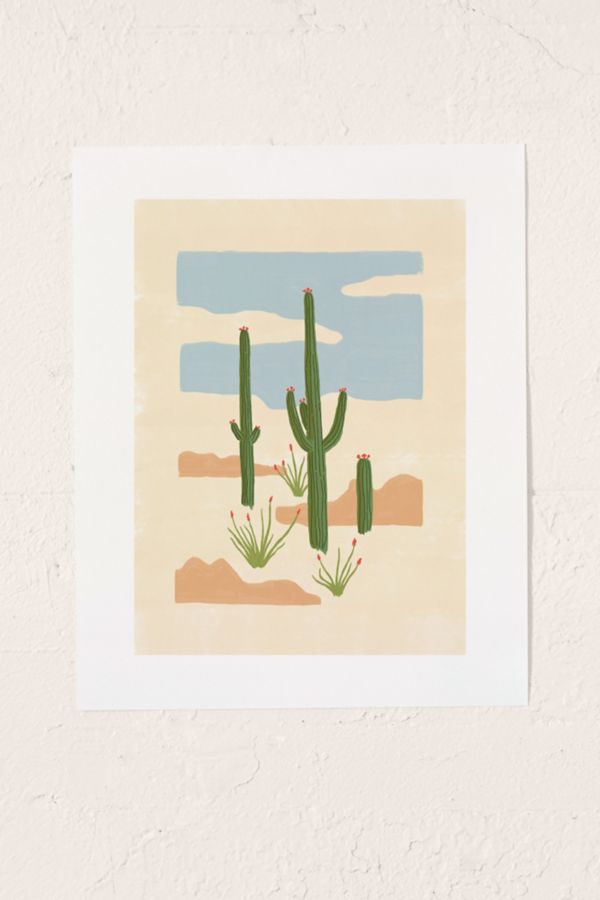 Slide View: 1: Emma Boys Desert Still Life Art Print